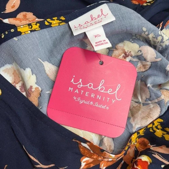 NEW Isabel Maternity Floral Knee-length Dress - Picture 7 of 7